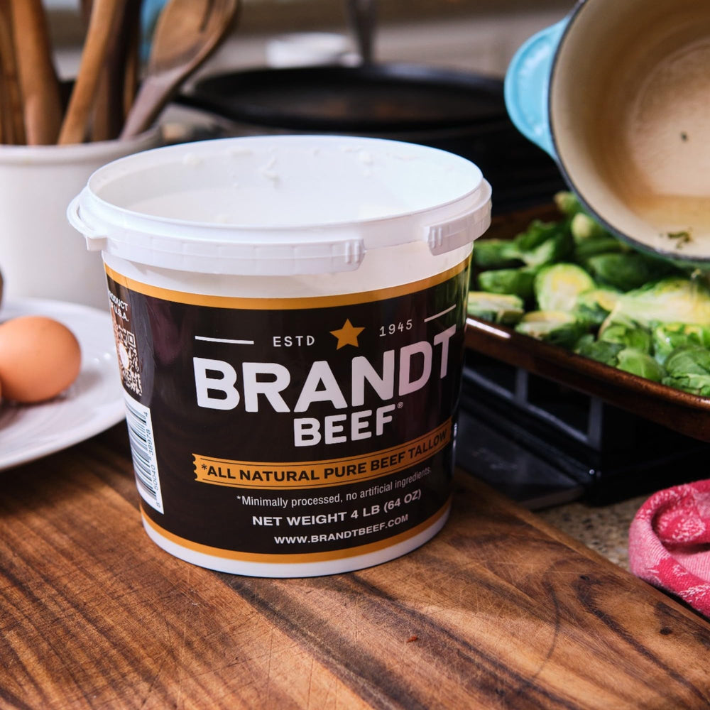 Brandt Beef tallow usado para freír croquetas logrando exterior crujiente