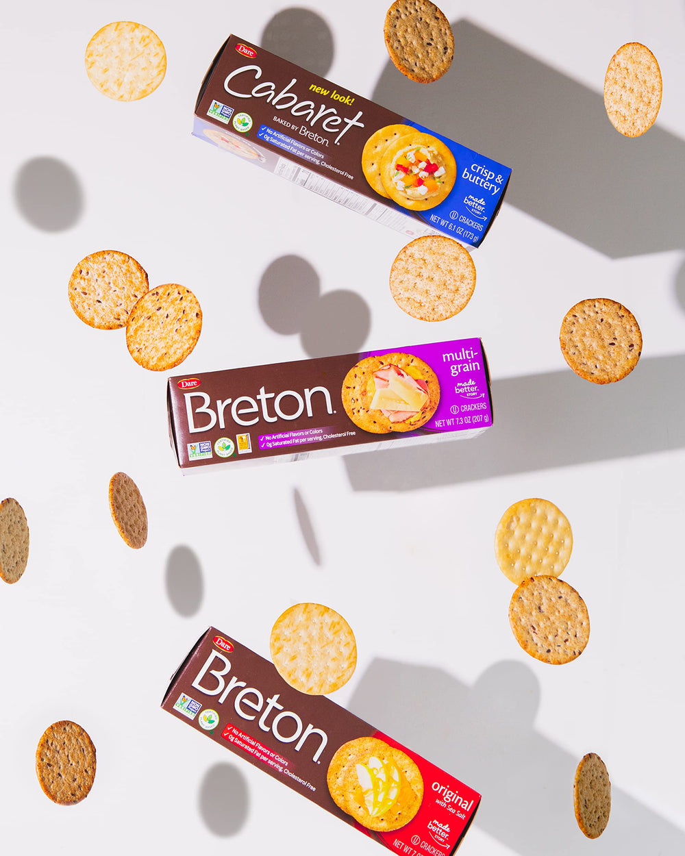 Breton detalle crujiente que resalta su textura ligera