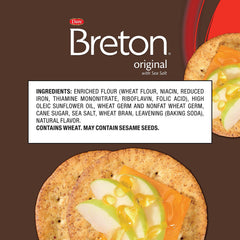 Breton galletas apiladas listas para servir con firmeza