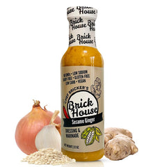 Brick House botella frontal mostrando etiqueta y beneficio sabor intenso