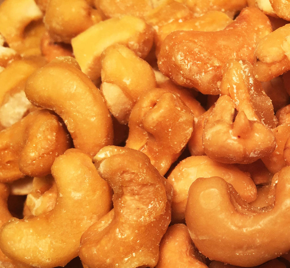 Brittle Brothers anacardos y mantequilla antes del caramelo, ingredientes naturales