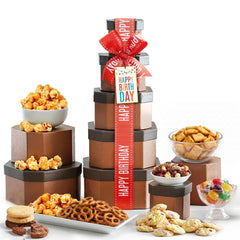 Broadway Basketeers caja frontal lista para regalar con presentación elegante