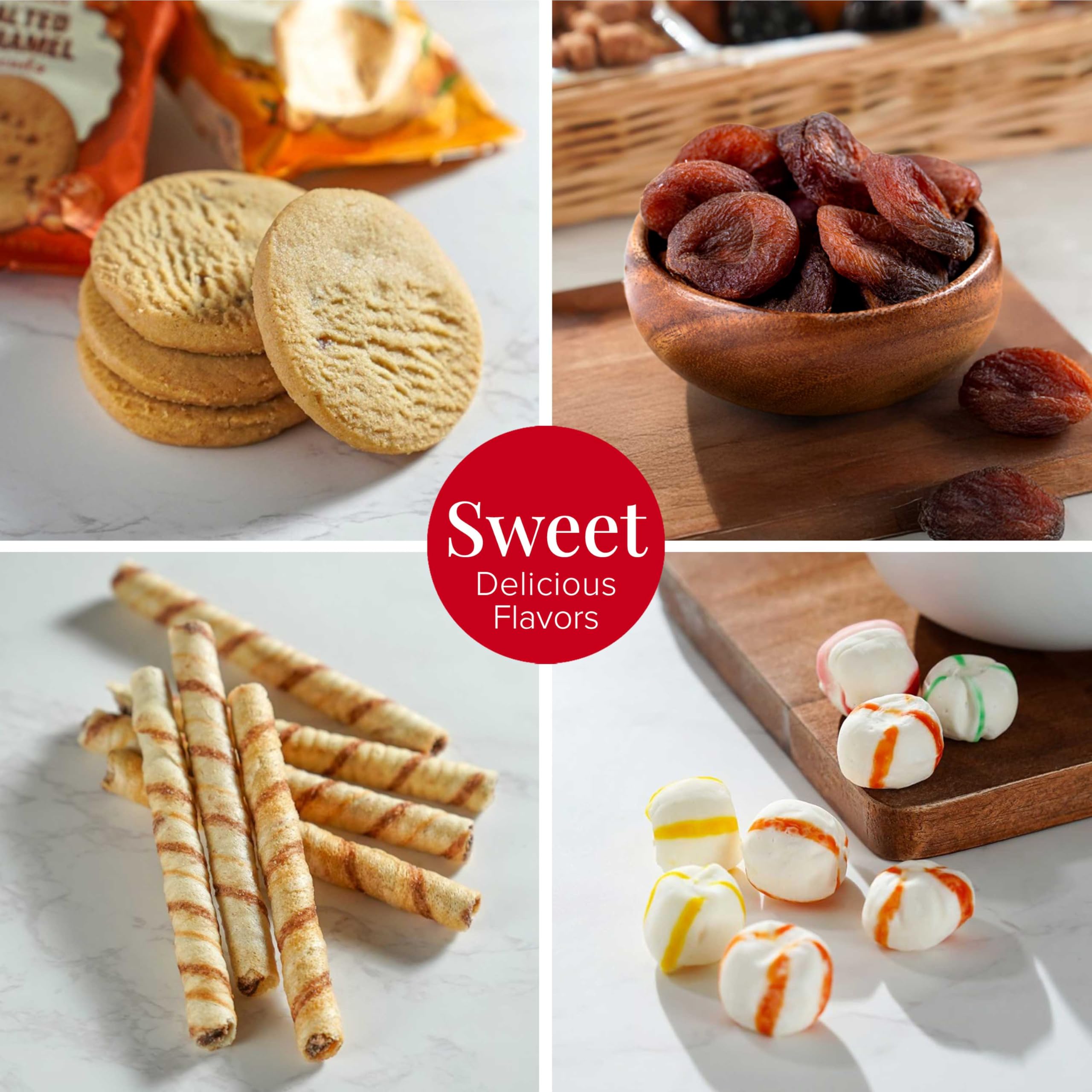 Broadway Basketeers pretzels crujientes, contraste salado y textura