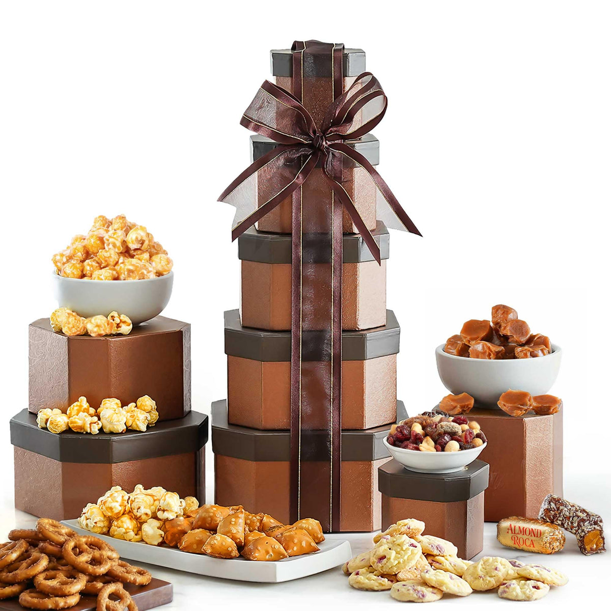 Broadway Basketeers torre frontal lista para regalo y atractivo inmediato