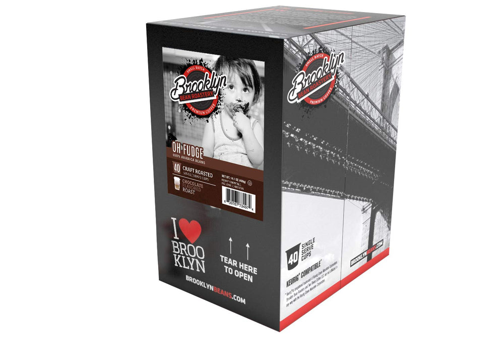 Brooklyn Beans taza con espuma y notas de chocolate para sabor indulgente