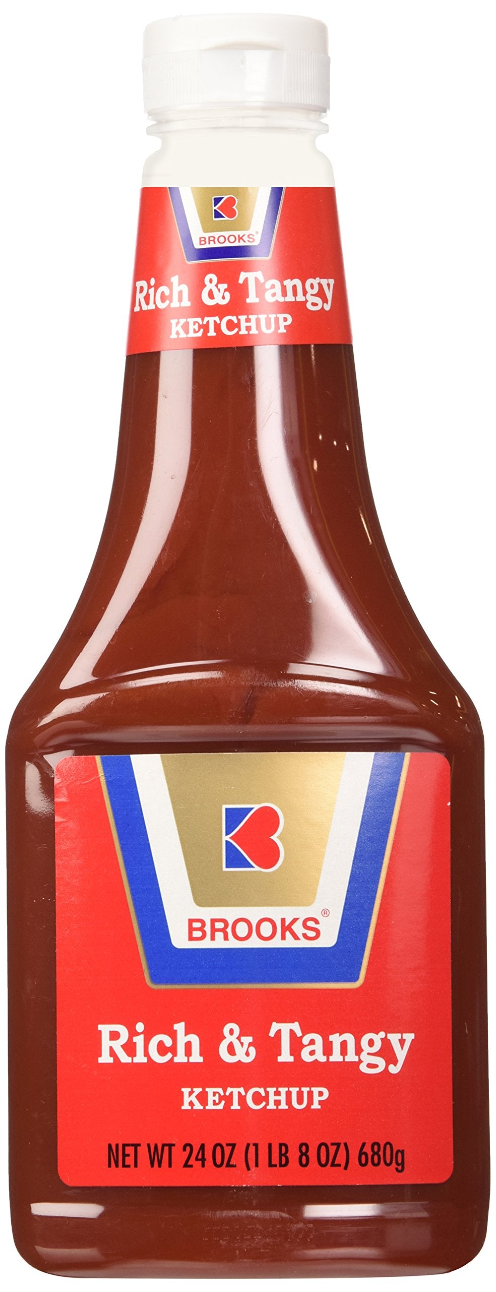 Brooks Ketchup vista frontal del pack de 3, presentación práctica y ahorro
