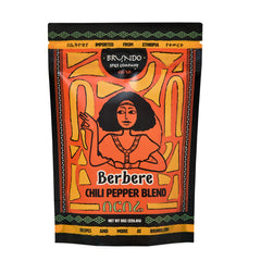 Brundo Market berbere empaque frontal mostrando 8 oz y color intenso
