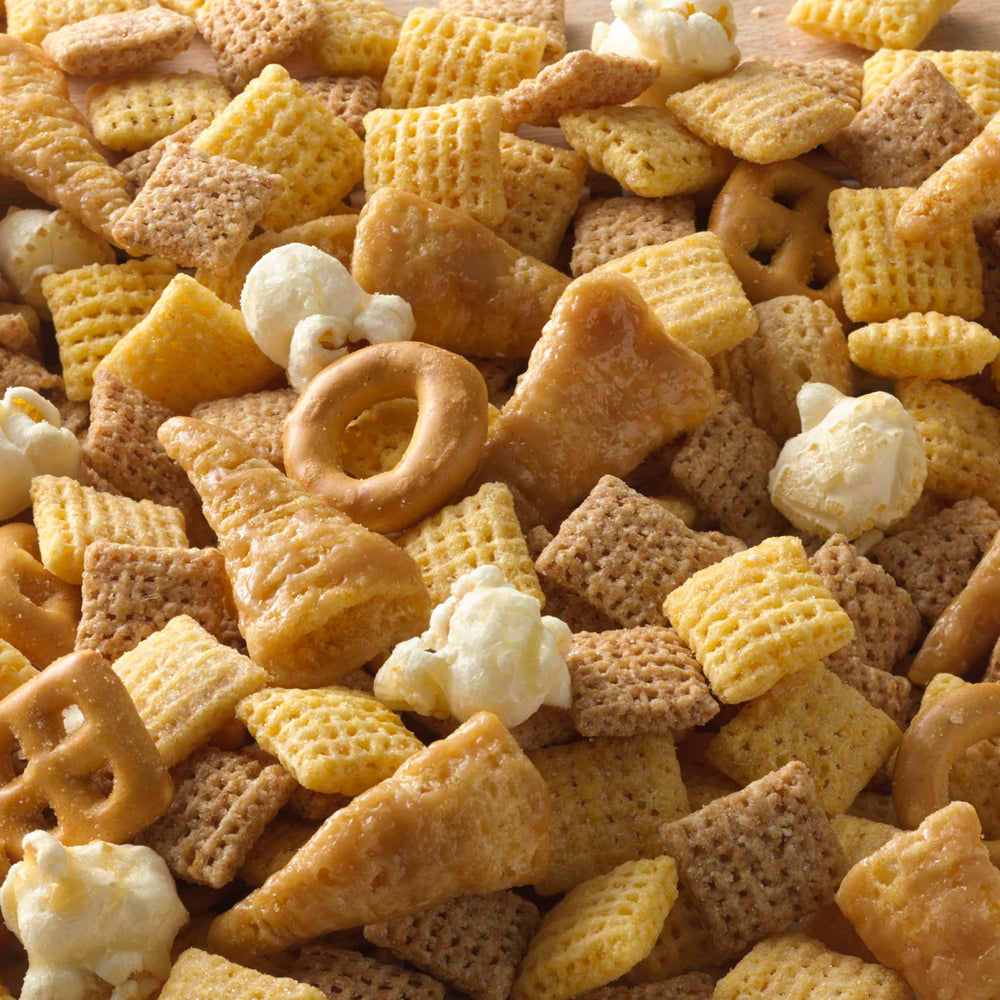Bugles etiqueta de ingredientes y origen destacando fabricación en EE. UU.