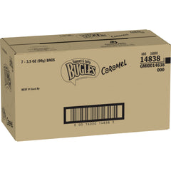 Bugles bolsa abierta con porción individual facilitando control de raciones