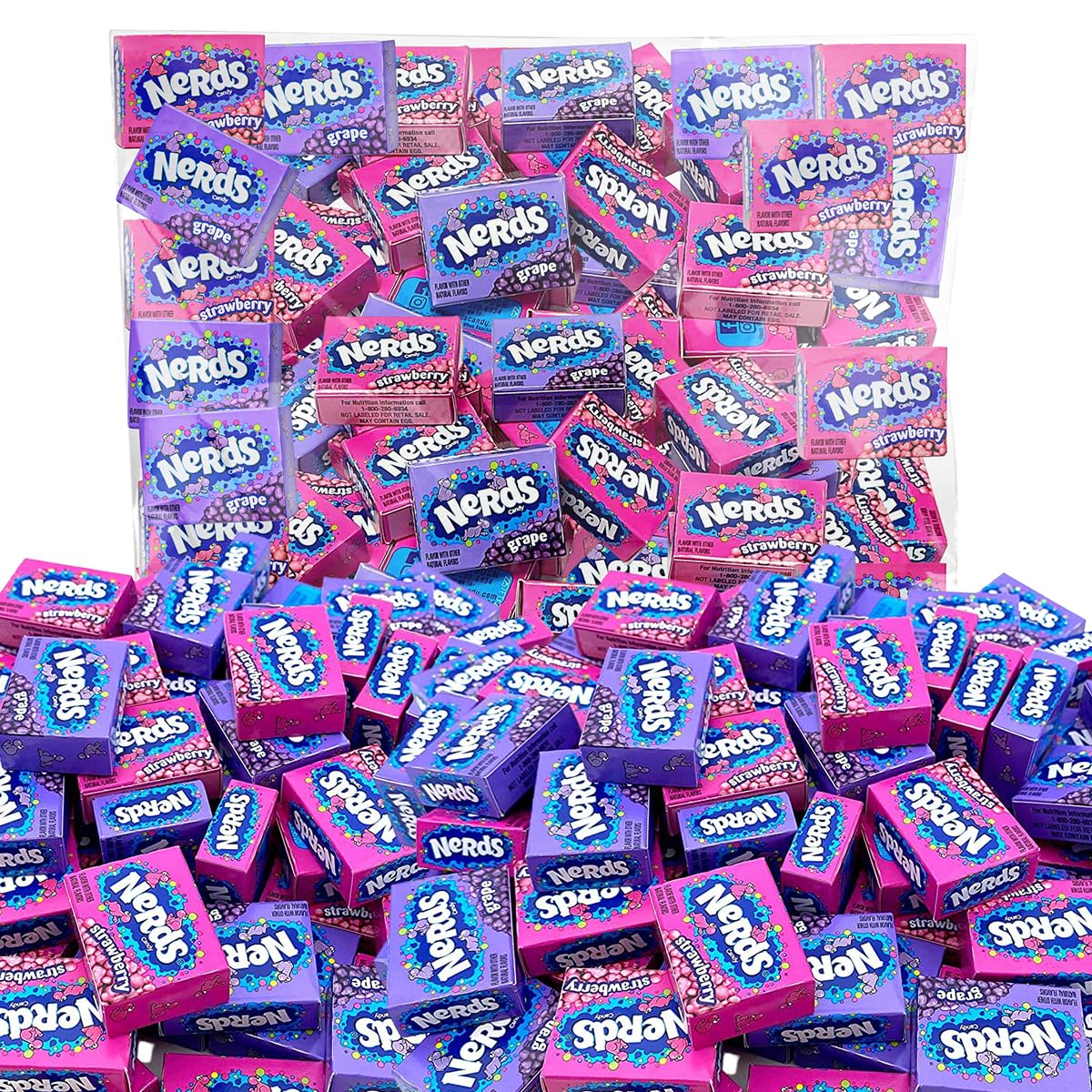 Bulk Candy frente del empaque mostrando el paquete de 2 lbs y fácil distribución