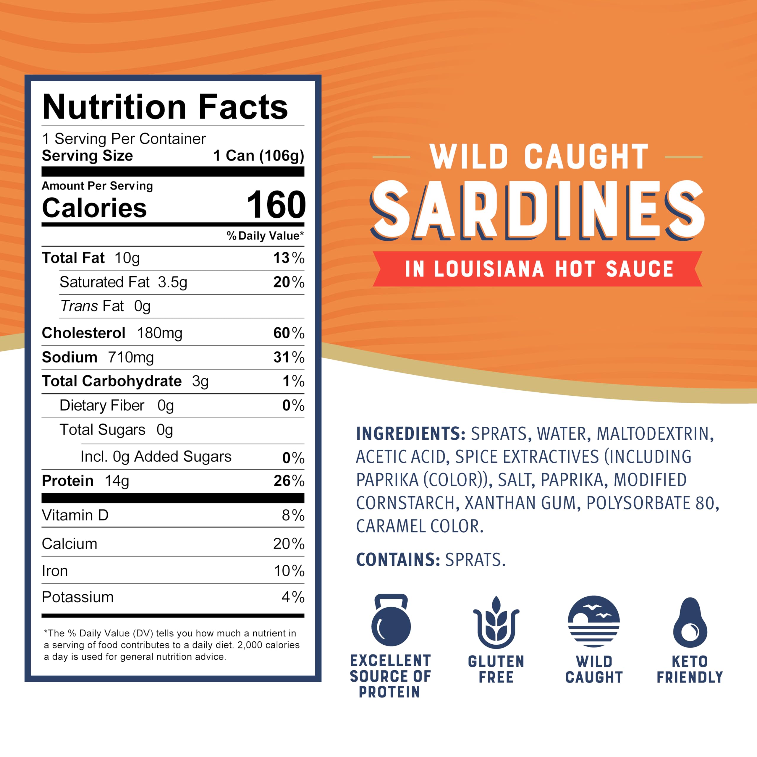 Bumble Bee sardinas lata abierta textura y brillo, útil para recetas