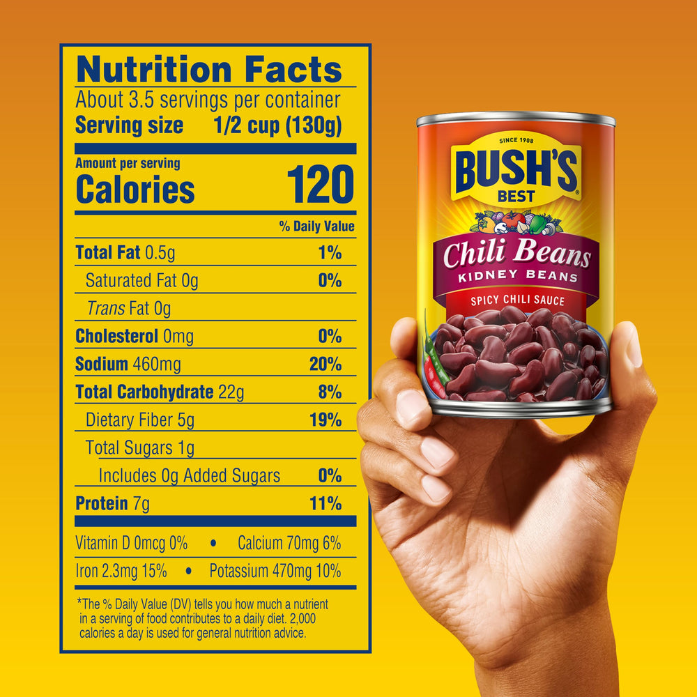 Bush's Best primer plano de la textura de la salsa picante realzando sabor