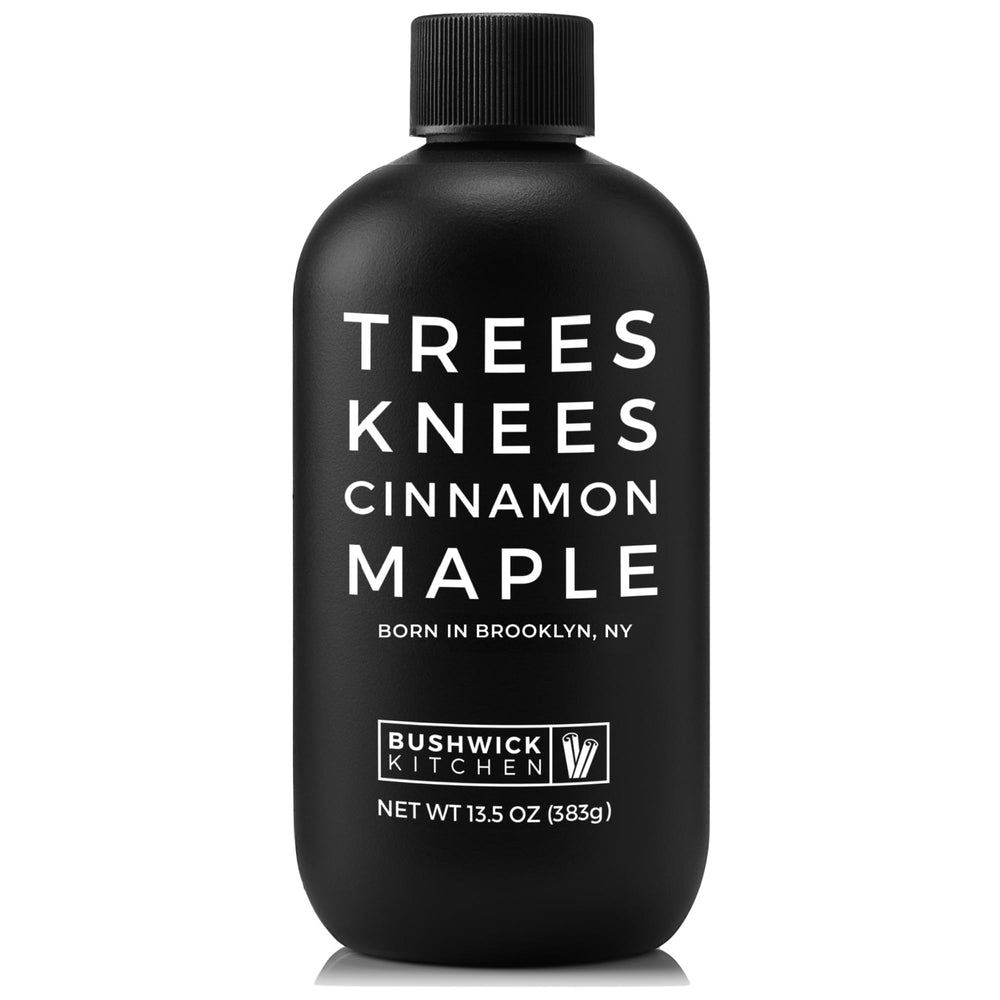 Bushwick Kitchen botella frontal de Trees Knees para mostrar etiqueta y tamaño