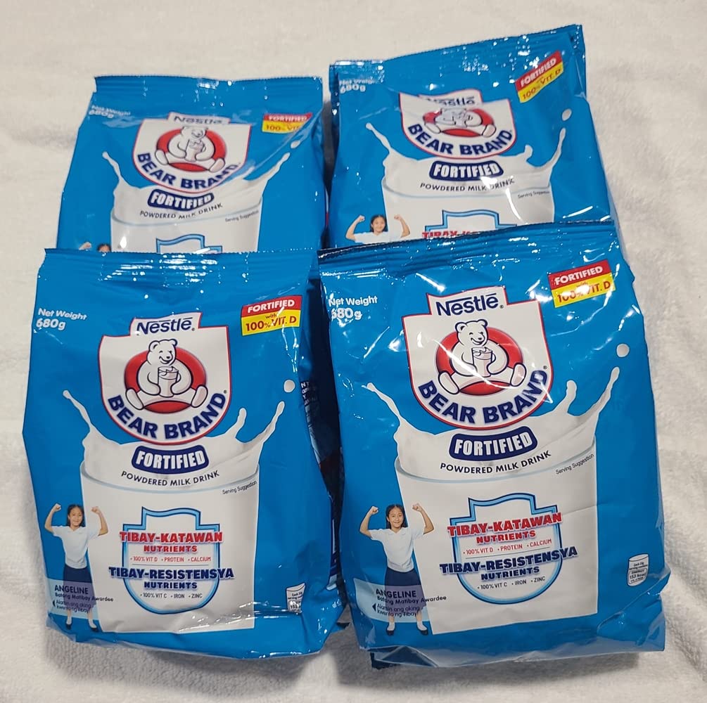 BUTO Bear Brand etiqueta nutricional en primer plano para información clara