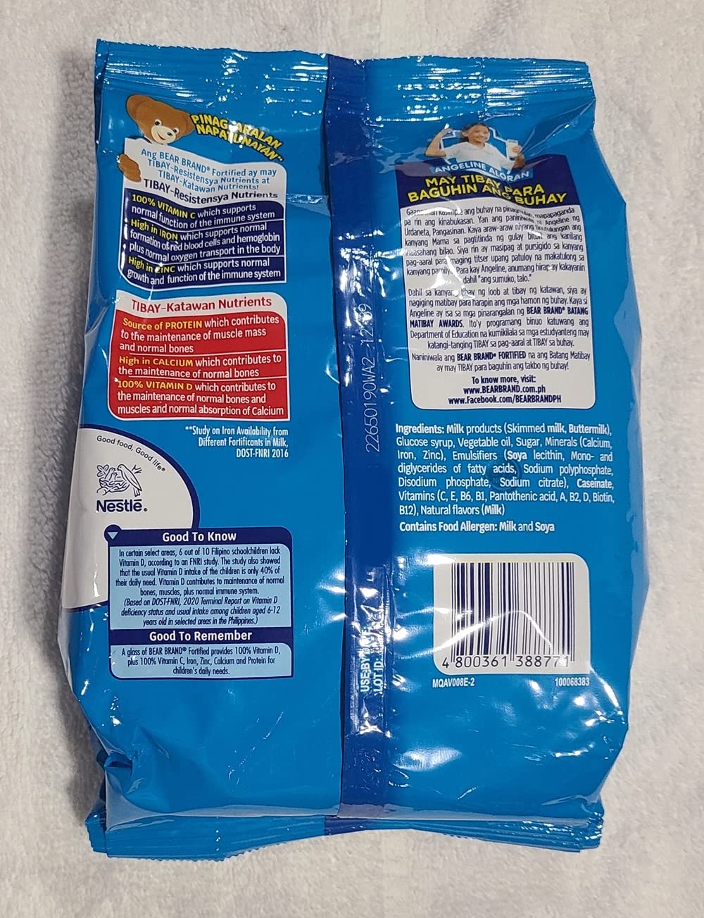 BUTO Bear Brand multi-pack en caja listo para almacenamiento eficiente