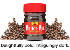 Butter-Nut polvo abierto mostrando textura fina y facilidad de disolución