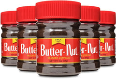 Butter-Nut frente del empaque que muestra porciones prácticas y conveniencia