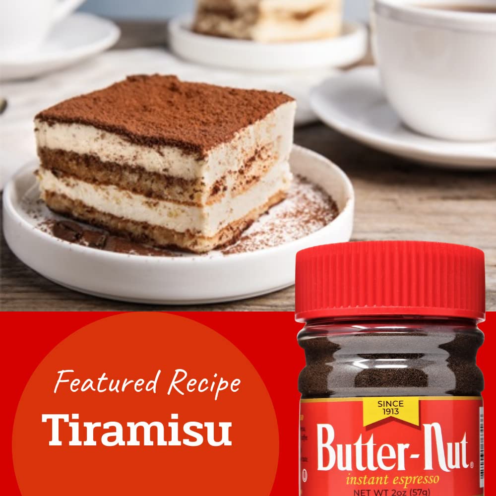 Butter-Nut taza con crema visible ofreciendo cuerpo y aroma intenso