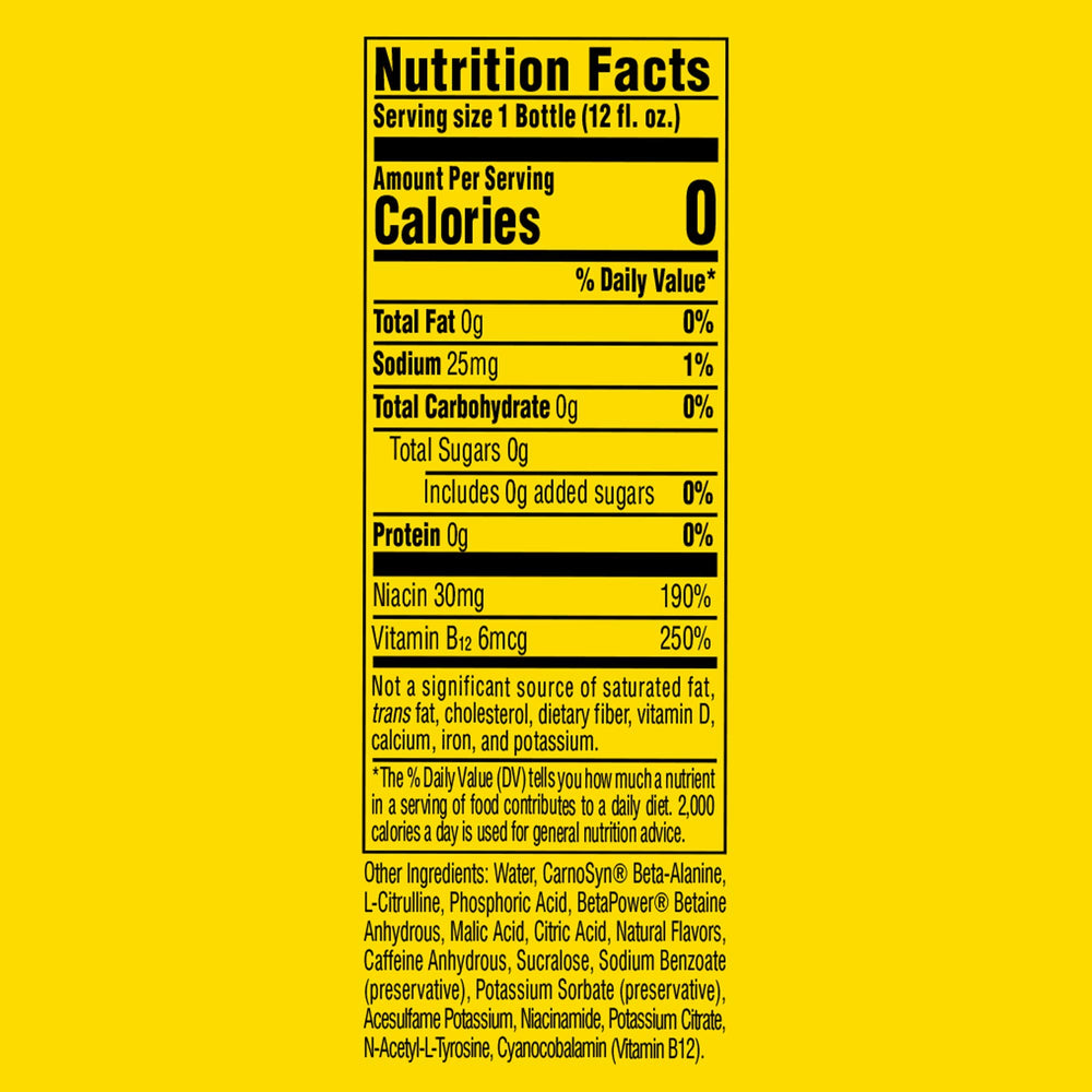 C4 etiqueta con ingredientes destacando beneficios y dosis