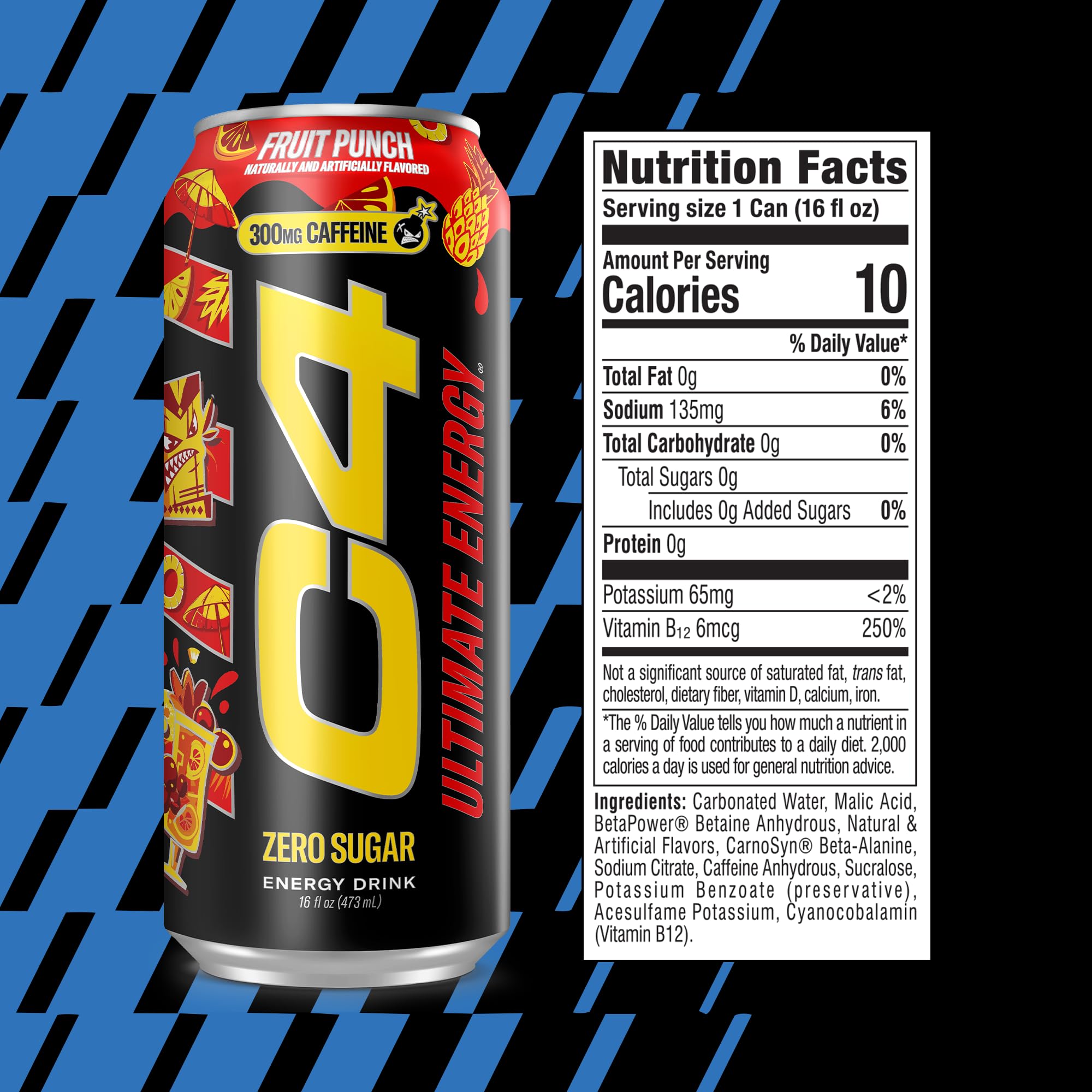C4 primer plano de textura efervescente y sabor intenso
