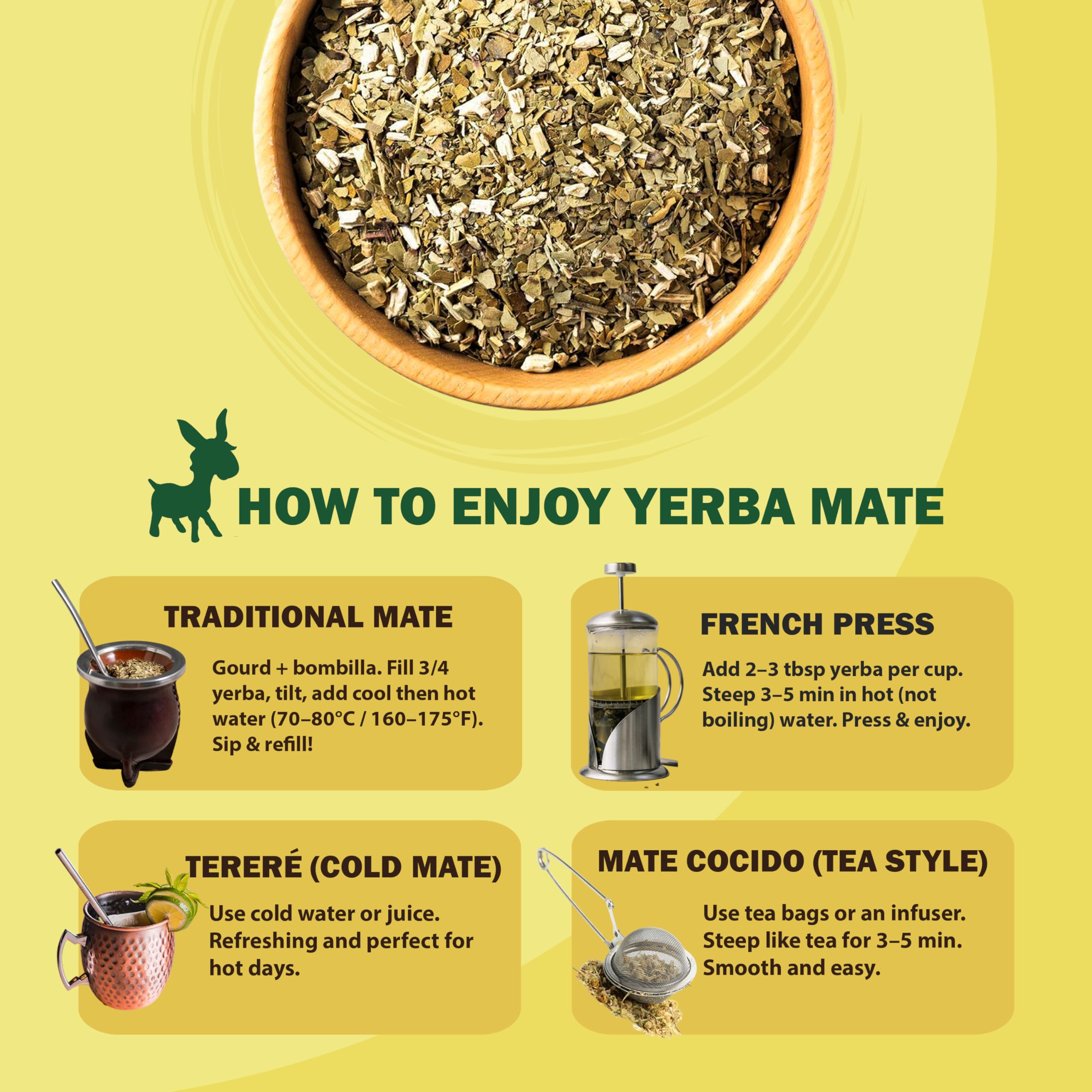 CACHAMATE mate cebado listo para beber con mezcla equilibrada y sabrosa