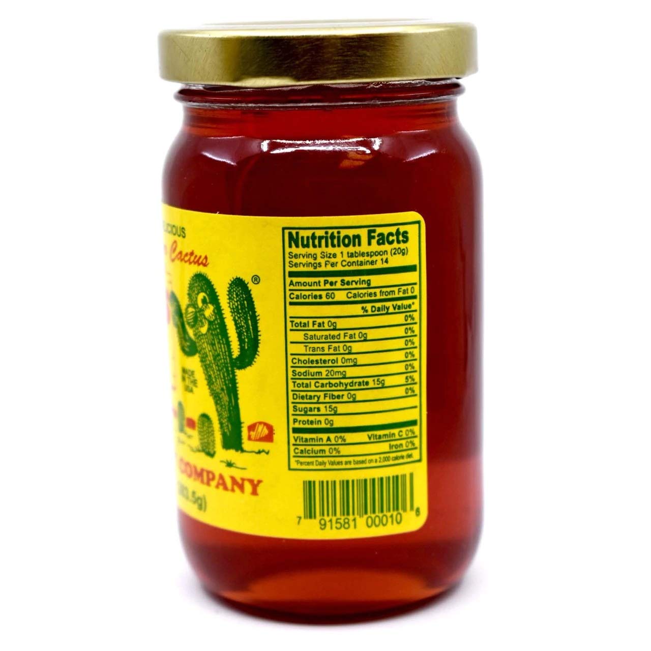 Cactus Candy Company textura cercana de mermelada de tuna, aspecto espeso y untuoso