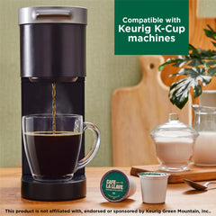 Cafe La Llave taza servida con espresso oscuro y crema atractiva