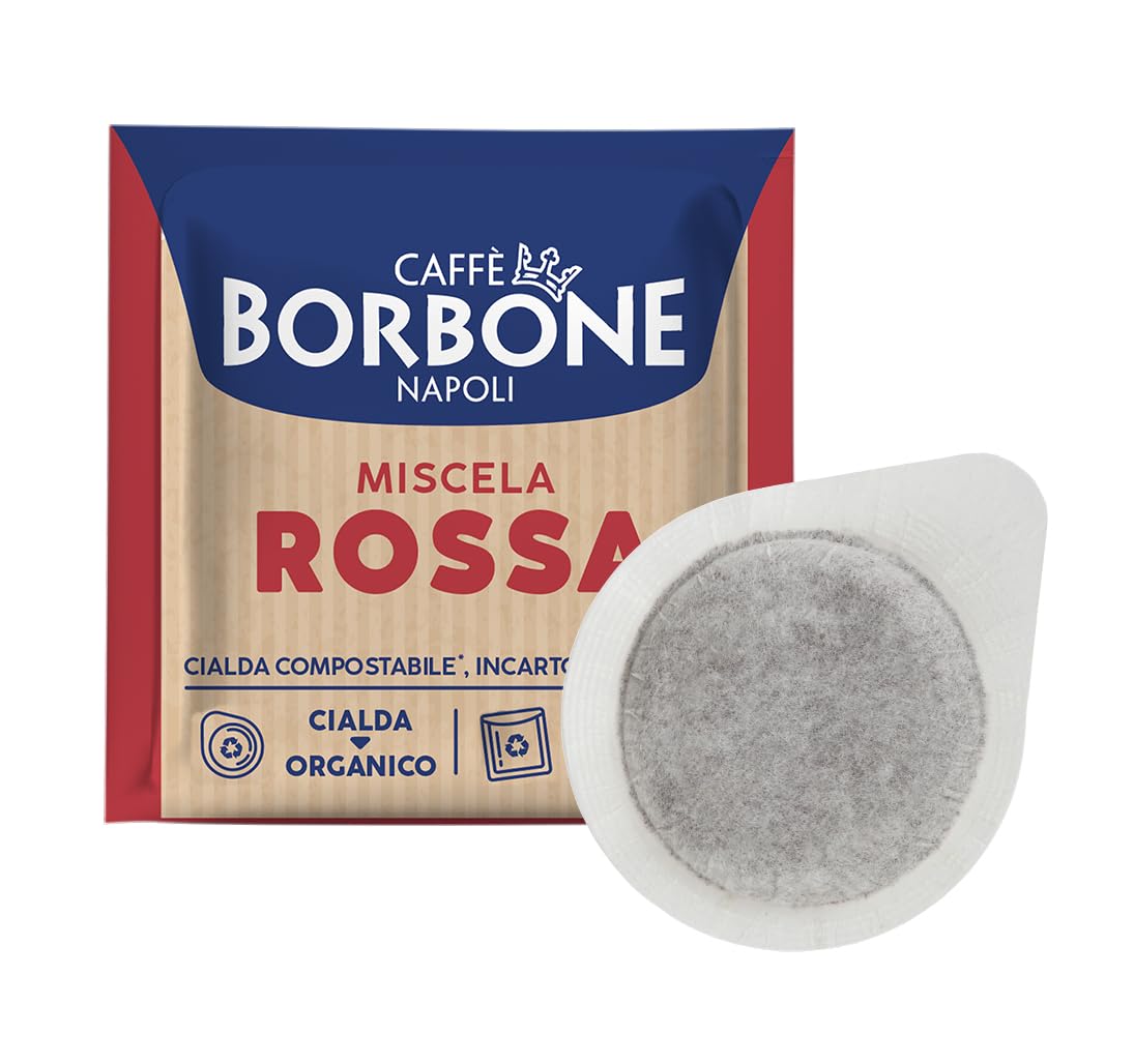 Caffè Borbone caja frontal mostrando 150 cápsulas y atractivo visual