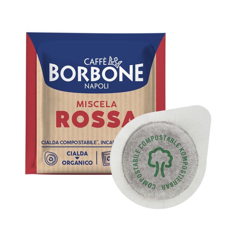 Caffè Borbone cápsula ESE primer plano que facilita preparación rápida
