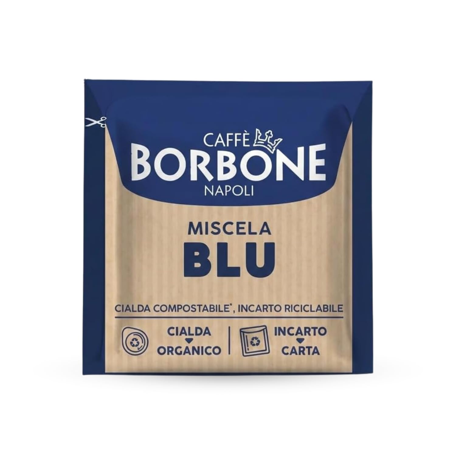 Caffè Borbone cápsulas en máquina ESE listas para extraer y beneficio preparación rápida
