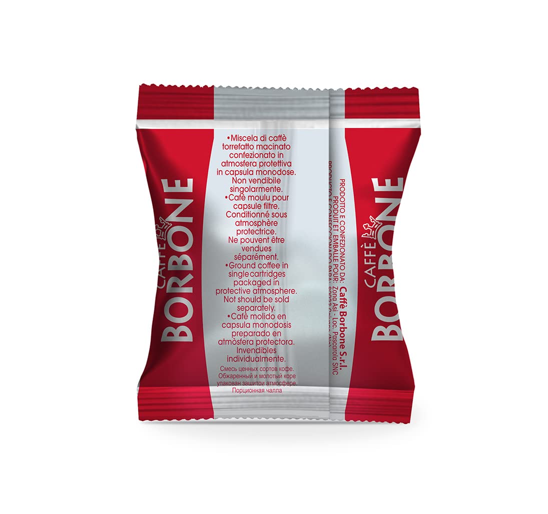 Caffè Borbone cápsulas junto a máquina Nespresso Original compatibilidad clara