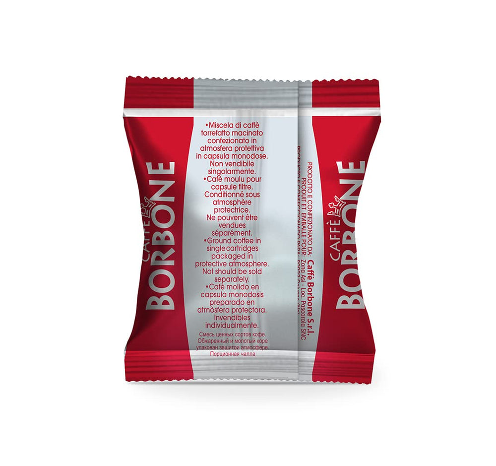 Caffè Borbone cápsulas junto a máquina Nespresso Original compatibilidad clara