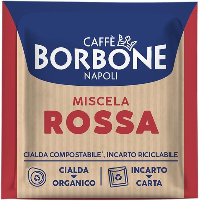 Caffè Borbone textura del café molido en cápsula resaltando calidad