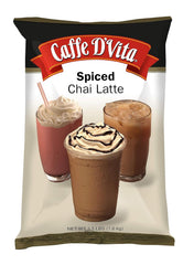 Caffe D'Vita bolsa frente con etiqueta visible y capacidad de 3.5 lb, conveniencia