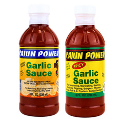 Cajun Power pack frontal mostrando Original y Spicy y presentación atractiva
