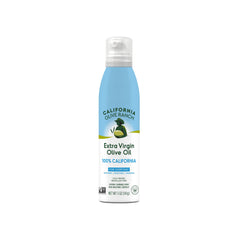 California Olive Ranch frasco frontal mostrando diseño y uso práctico
