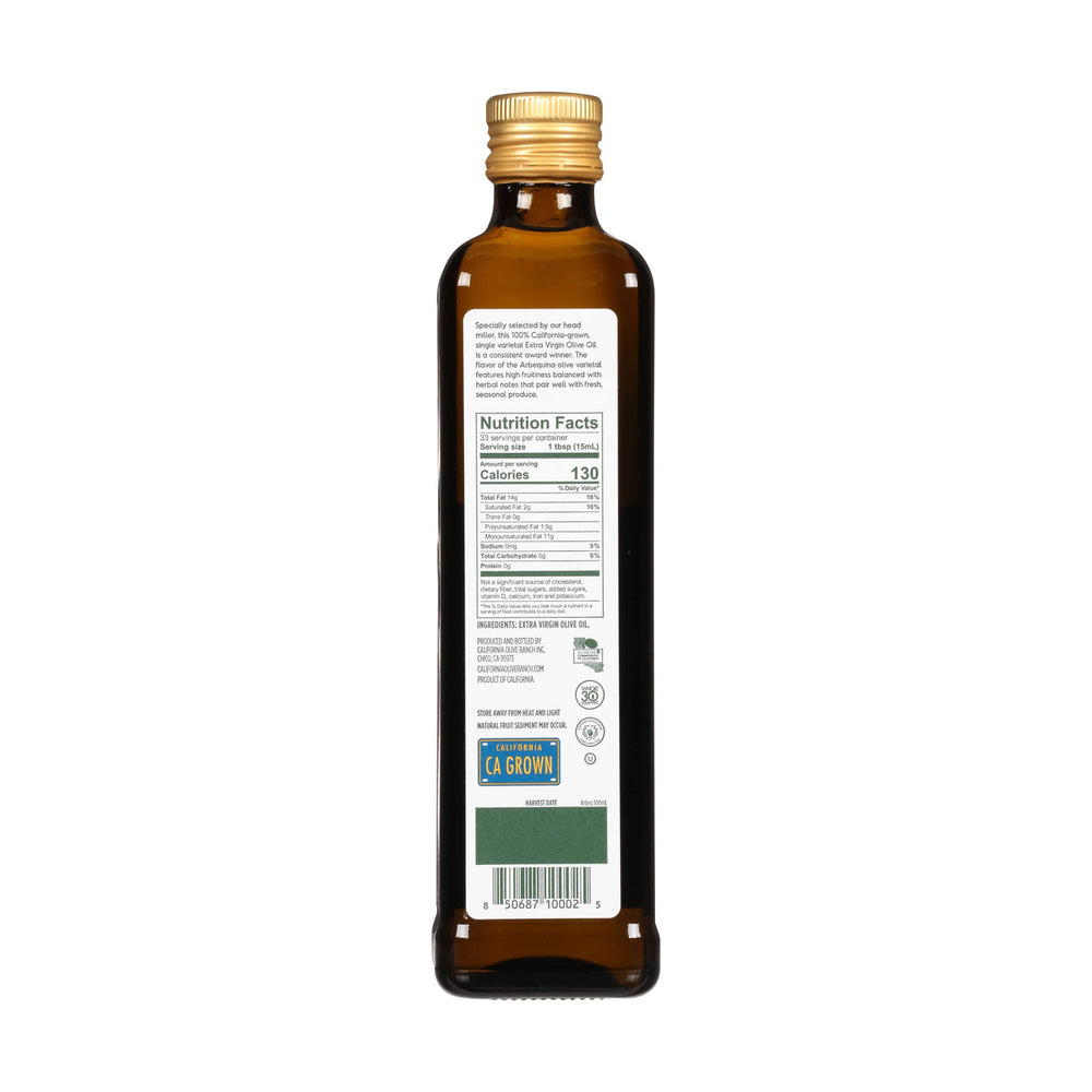 California Olive Ranch detalle del cierre y vertedor para uso controlado y sin derrames