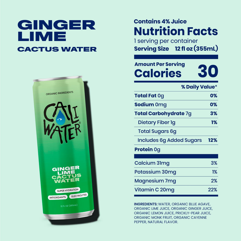 Caliwater lata Watermelon resaltando frescura y baja caloría