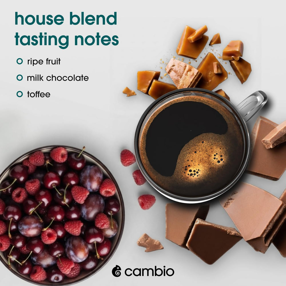 Cambio Roasters taza de café preparada en ambiente hogareño resaltando aroma y cuerpo