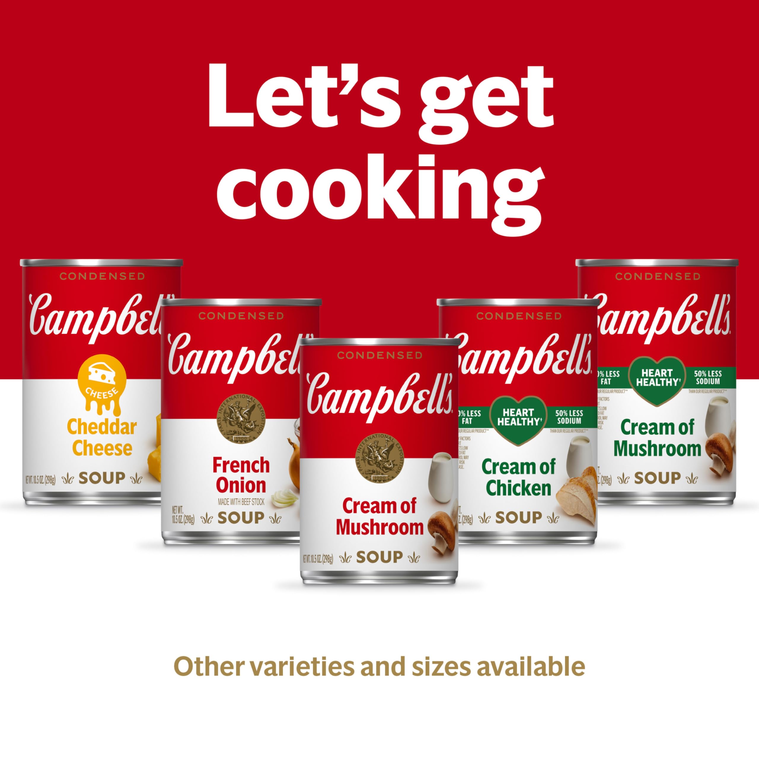 Campbell's pack de 12 latas colocado en despensa para almacenamiento práctico