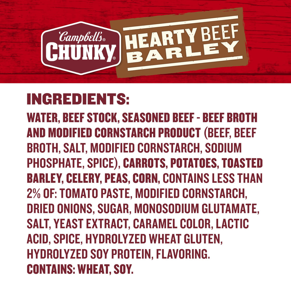Campbell’s Chunky sopa en bol caliente lista para comer rápidamente