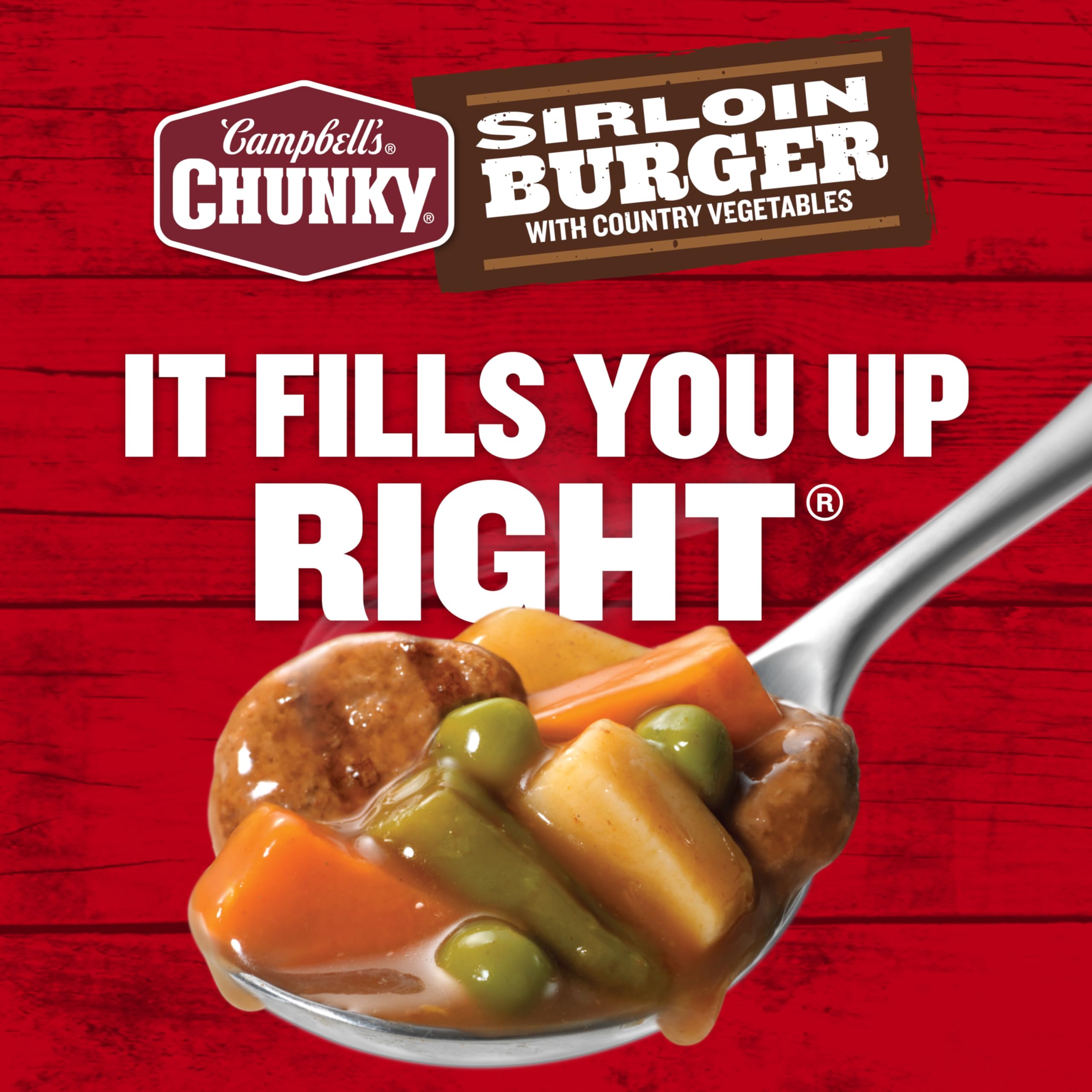 Campbell’s Chunky etiqueta nutricional y composición, información clara para elegir