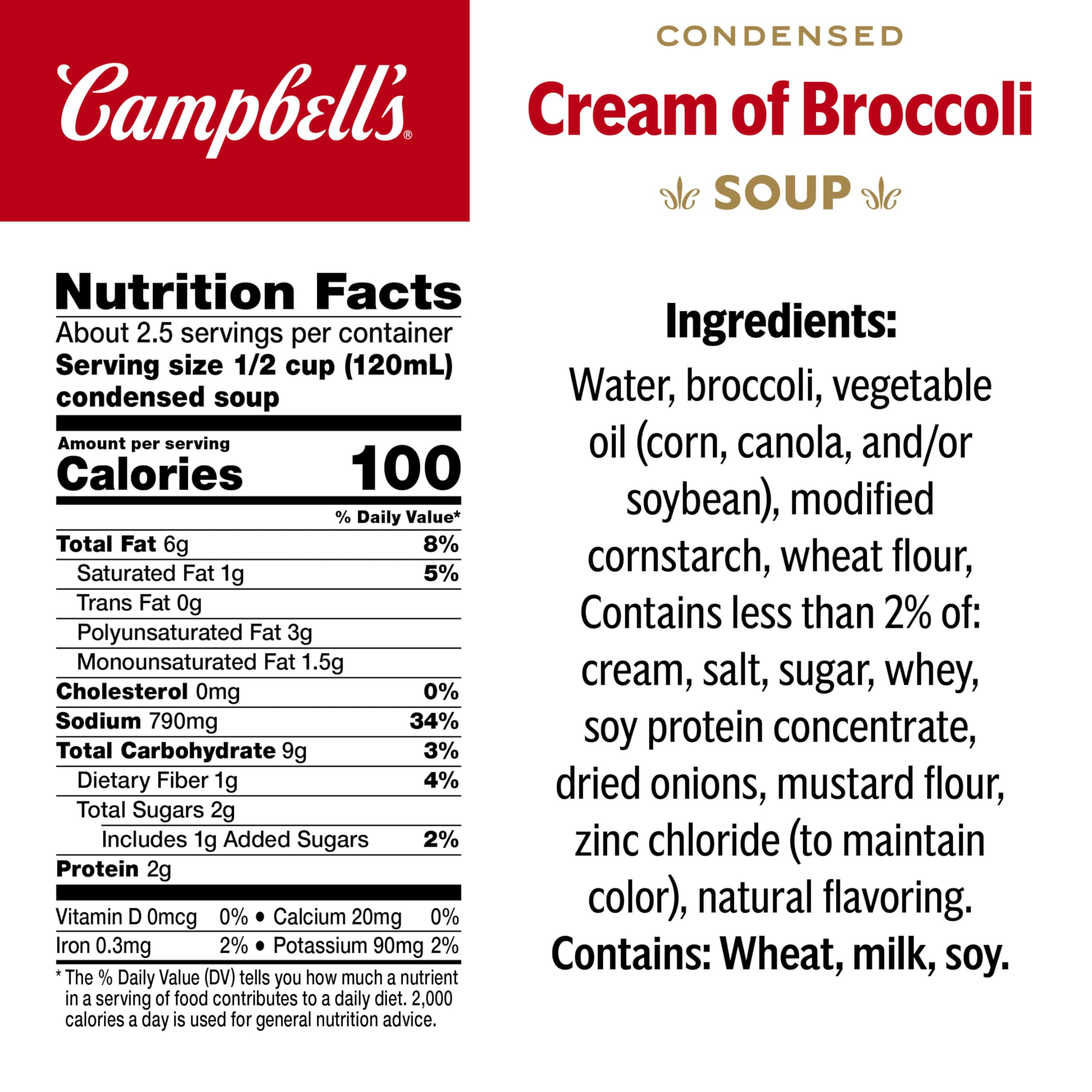 Campbell's plato en mesa familiar sugerencia de uso reconfortante