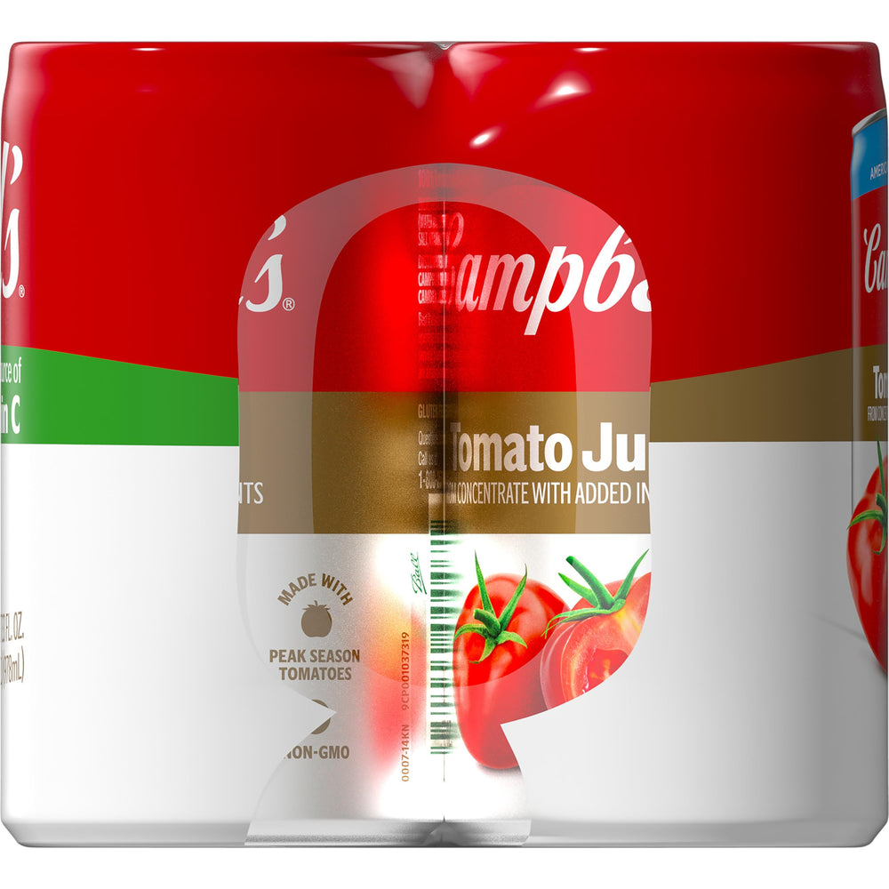 Campbell's empaque caja con 48 latas listo para almacenamiento