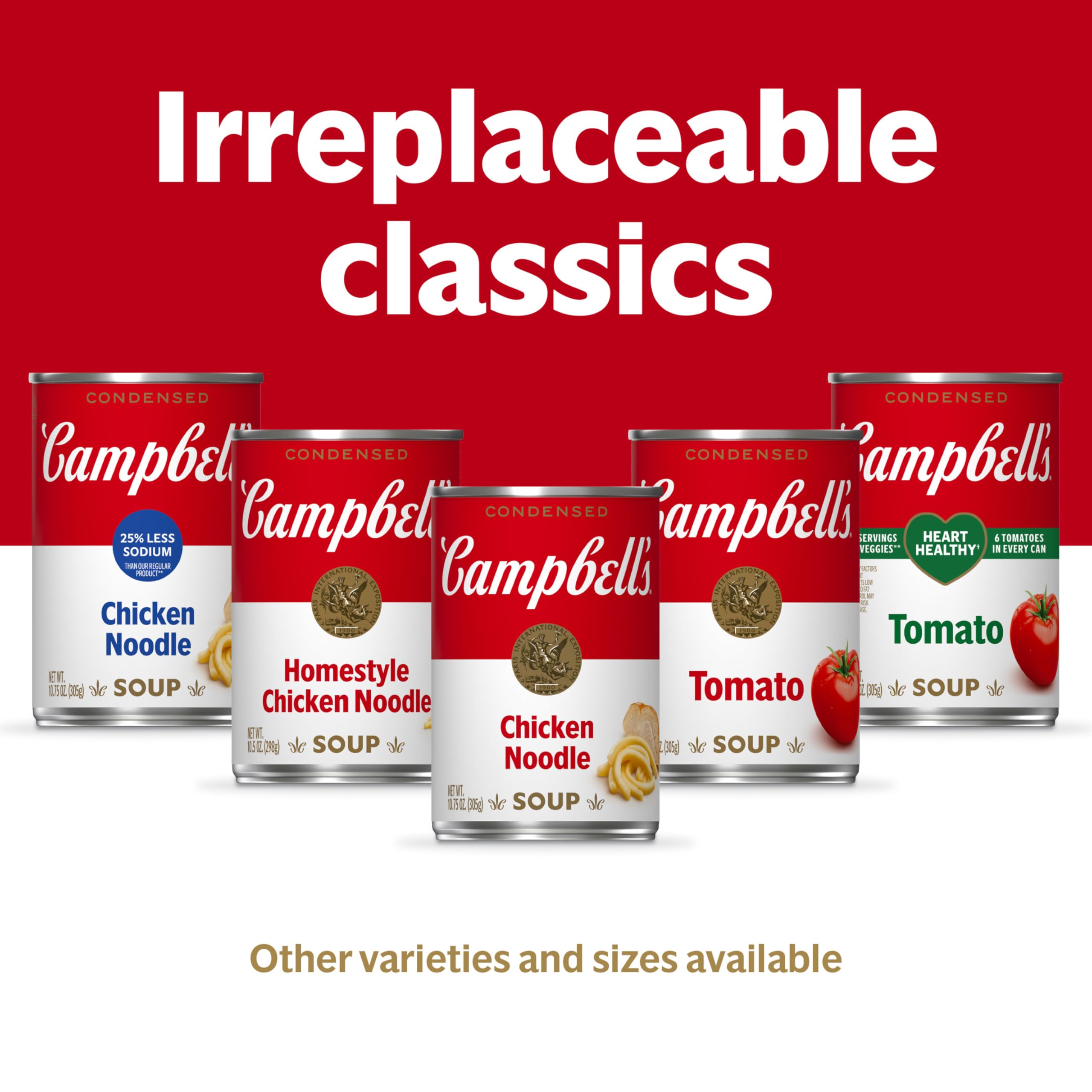 Campbell's pack de 12 latas en despensa, ahorro y almacenamiento