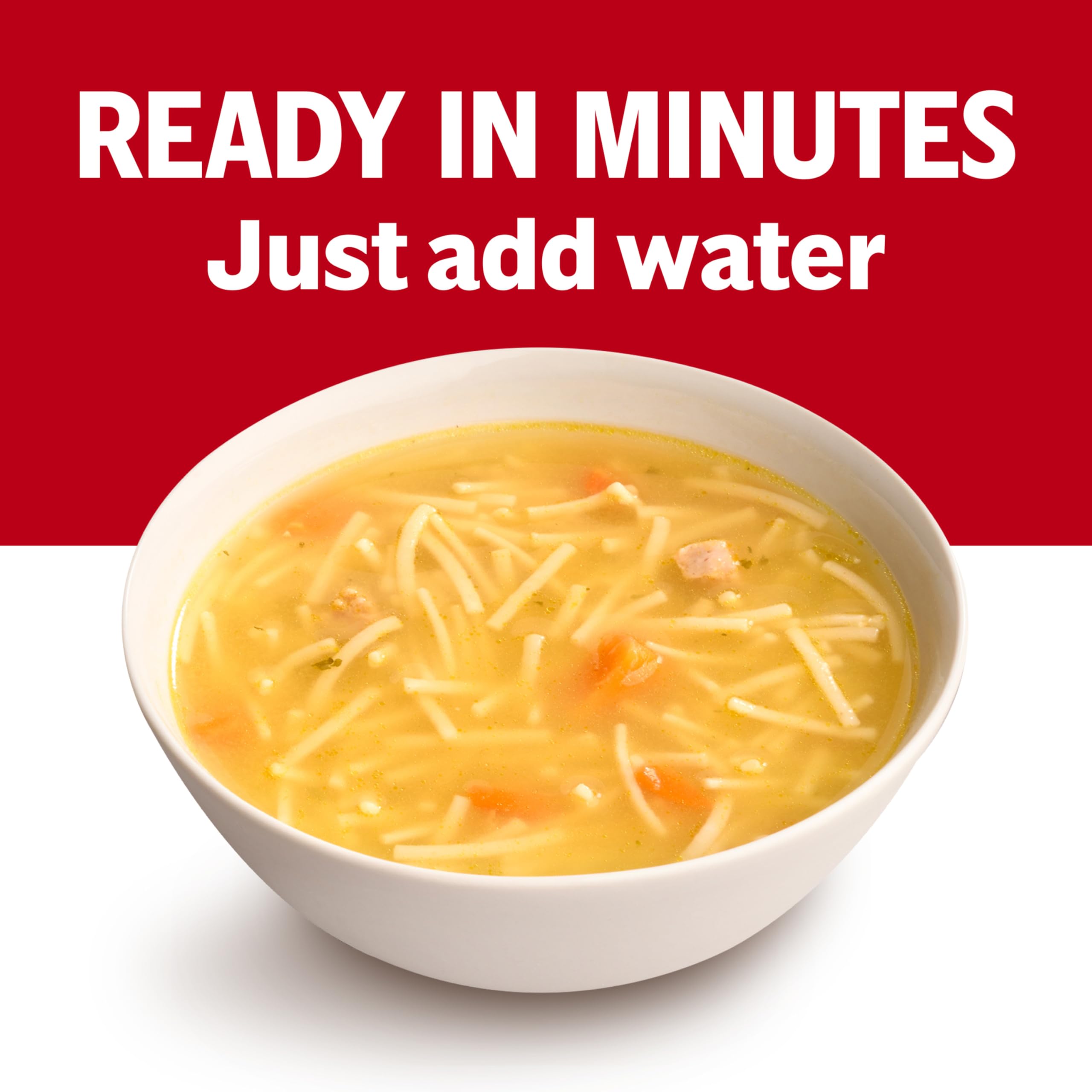 Campbell’s sopa servida en cuenco junto a crackers para un acompañamiento crujiente y equilibrado