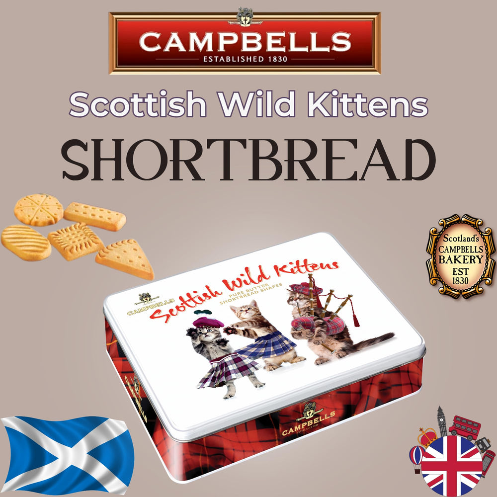 Campbells Shortbread galleta en mano para comparar tamaño y porción