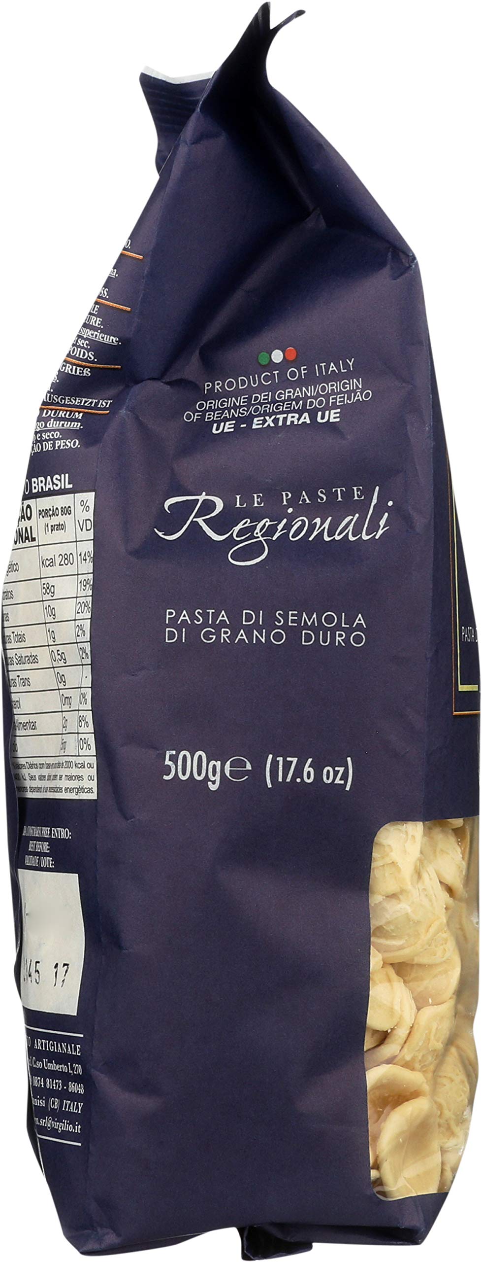 Camp'Oro orecchiette servidas con ragú mostrando combinación ideal