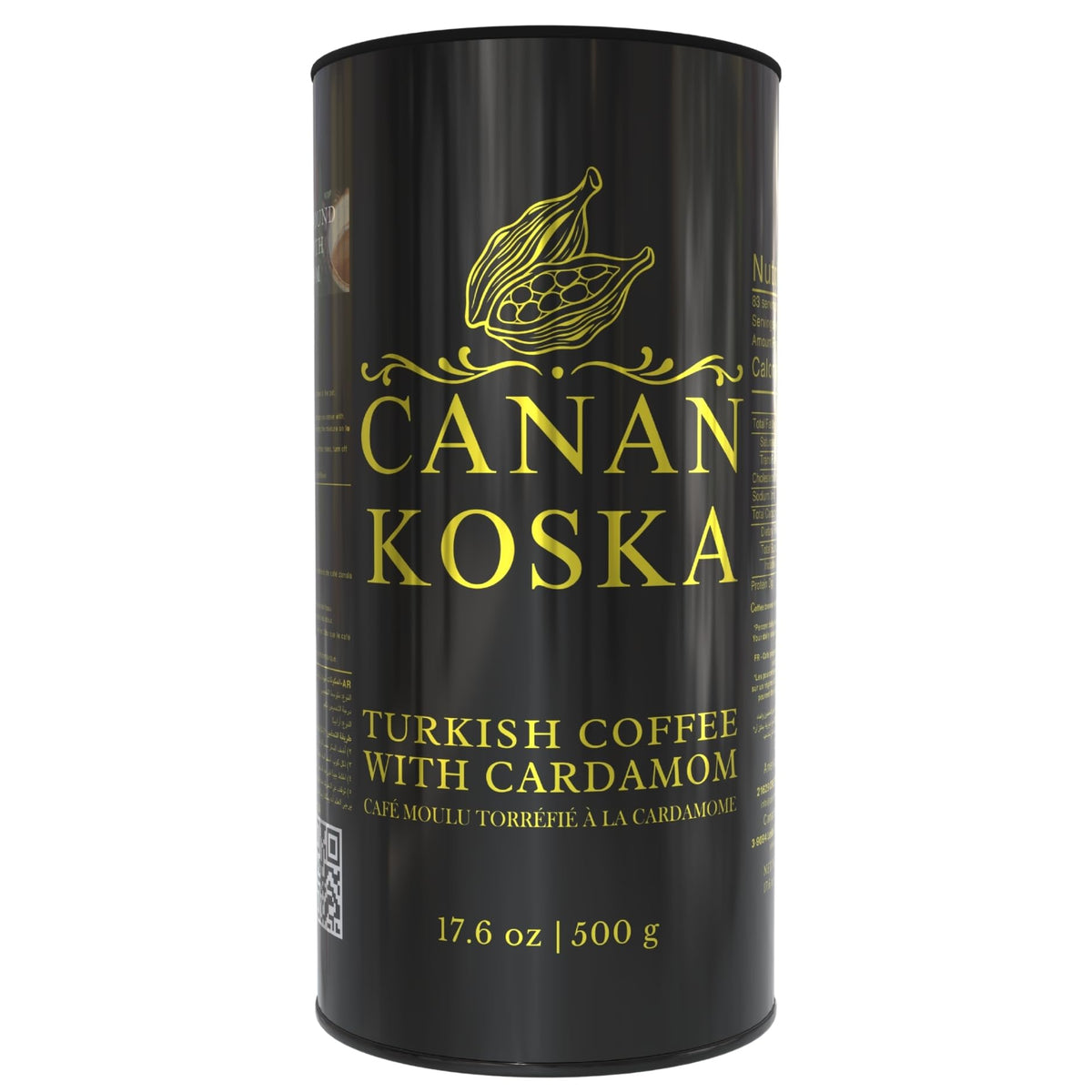 Canan Koska frente del paquete con sellado que conserva aroma