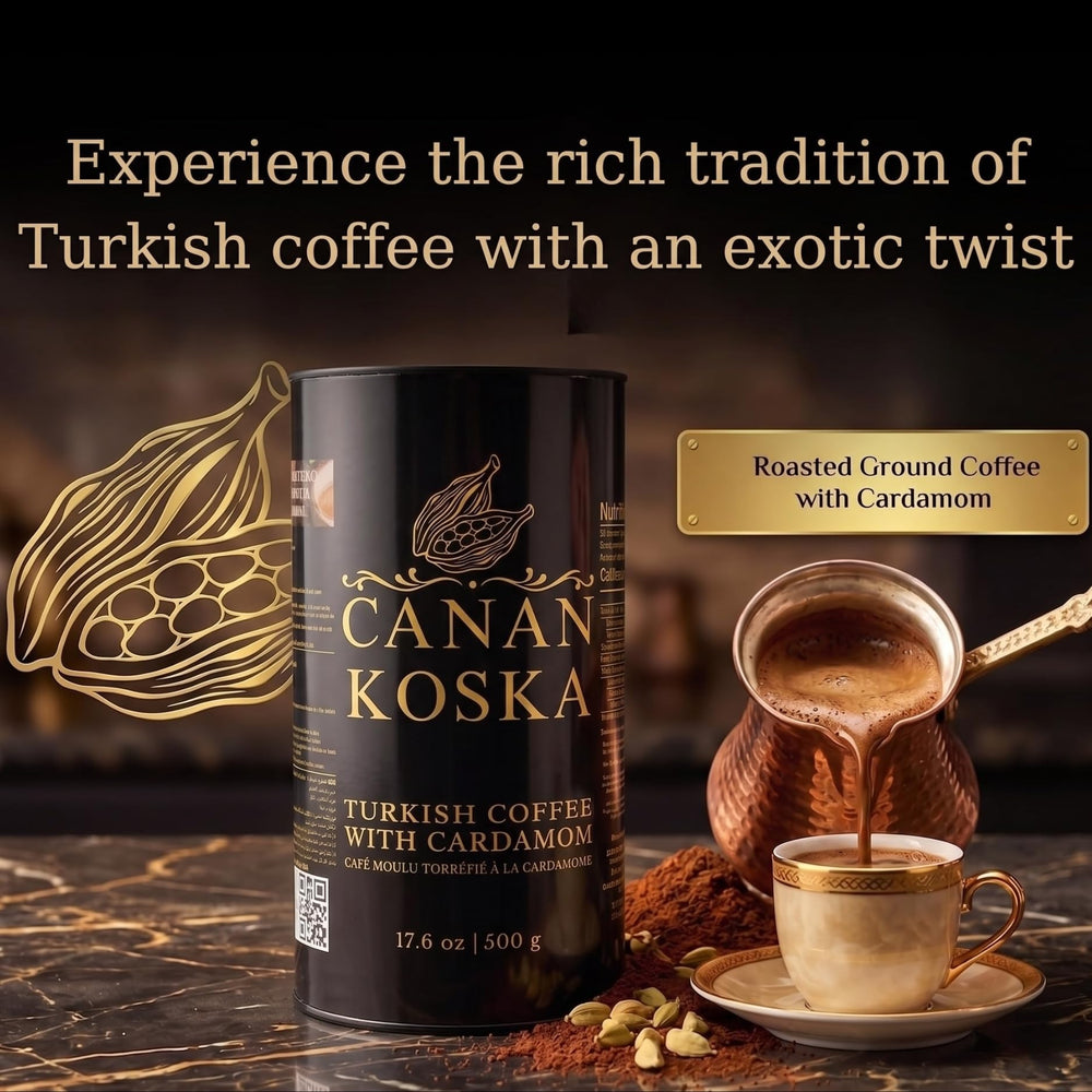 Canan Koska textura de molido ultra fino ideal para cezve